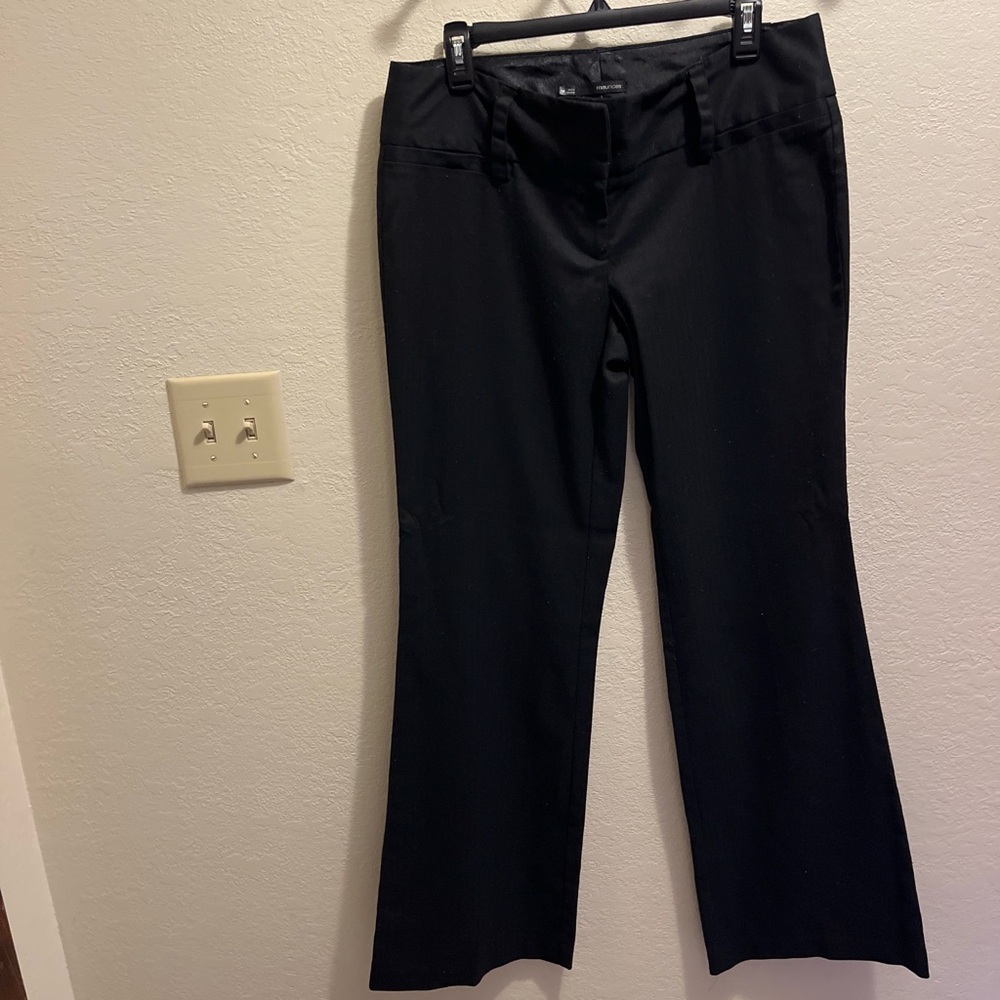 Maurices Black Flare Women's Pants